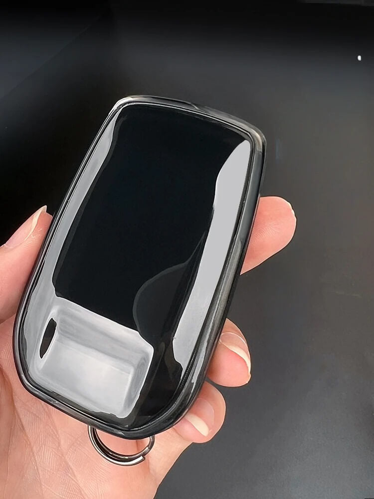 【トヨタ】シンプルクリアカバーキーケース〔Eタイプ〕