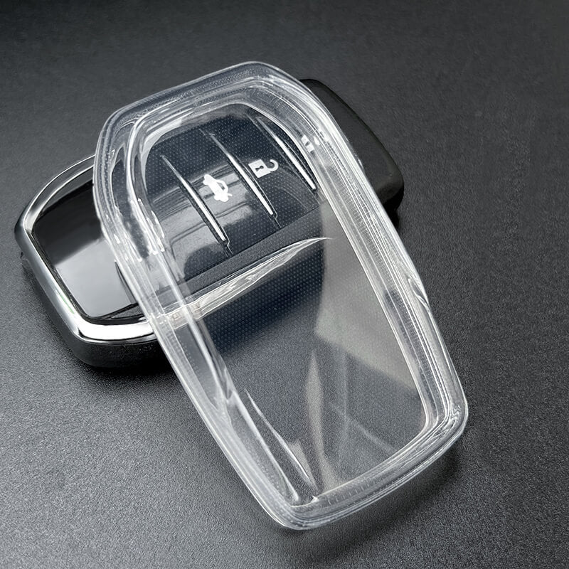 【トヨタ】シンプルクリアカバーキーケース〔Eタイプ〕