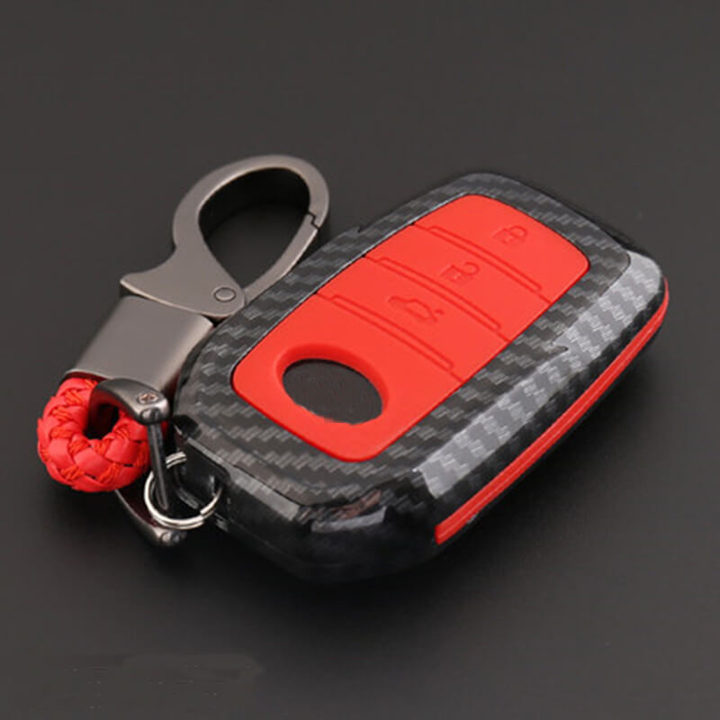 【トヨタ】バックル付きブラックカバーキーケース〔Eタイプ〕