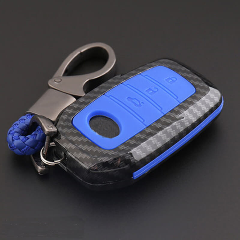 【トヨタ】バックル付きブラックカバーキーケース〔Eタイプ〕