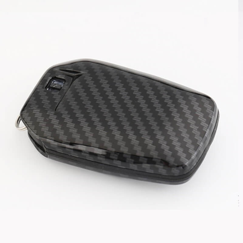 【トヨタ】バックル付きブラックカバーキーケース〔Eタイプ〕