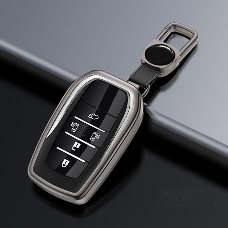 【トヨタ】バックル付きアイアンカバーキーケース〔Eタイプ〕