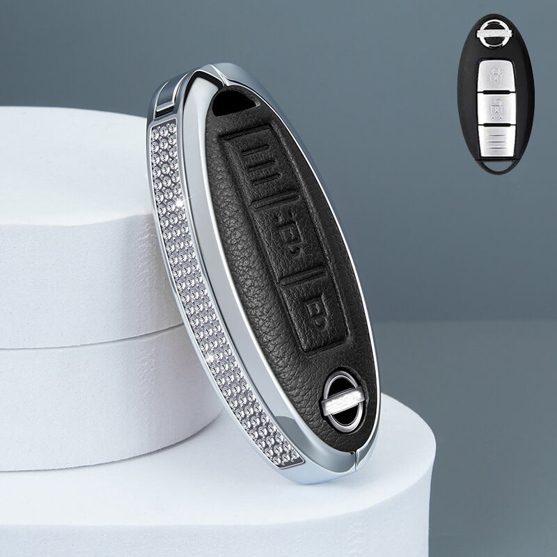 【日産】ビジューストーンレザーキーケース〔Aタイプ〕