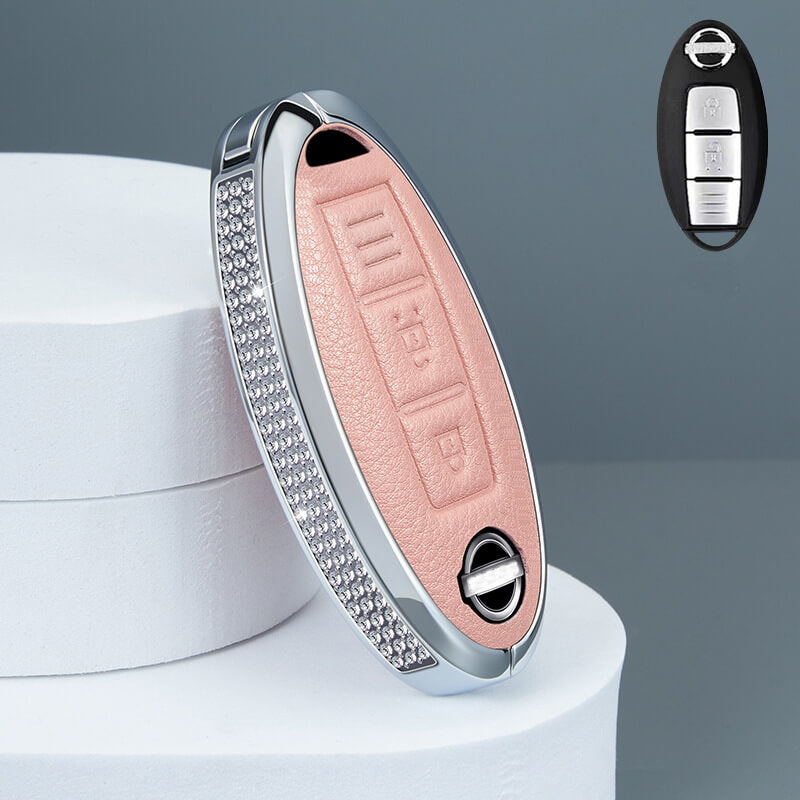 【日産】ビジューストーンレザーキーケース〔Aタイプ〕