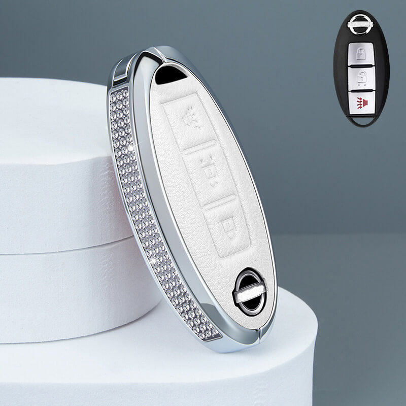 【日産】ビジューストーンレザーキーケース〔Aタイプ〕