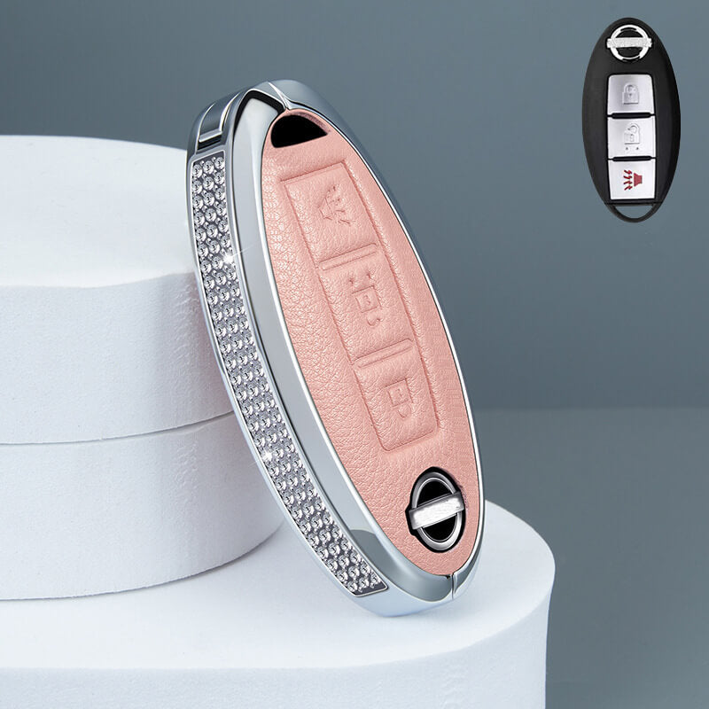 【日産】ビジューストーンレザーキーケース〔Aタイプ〕