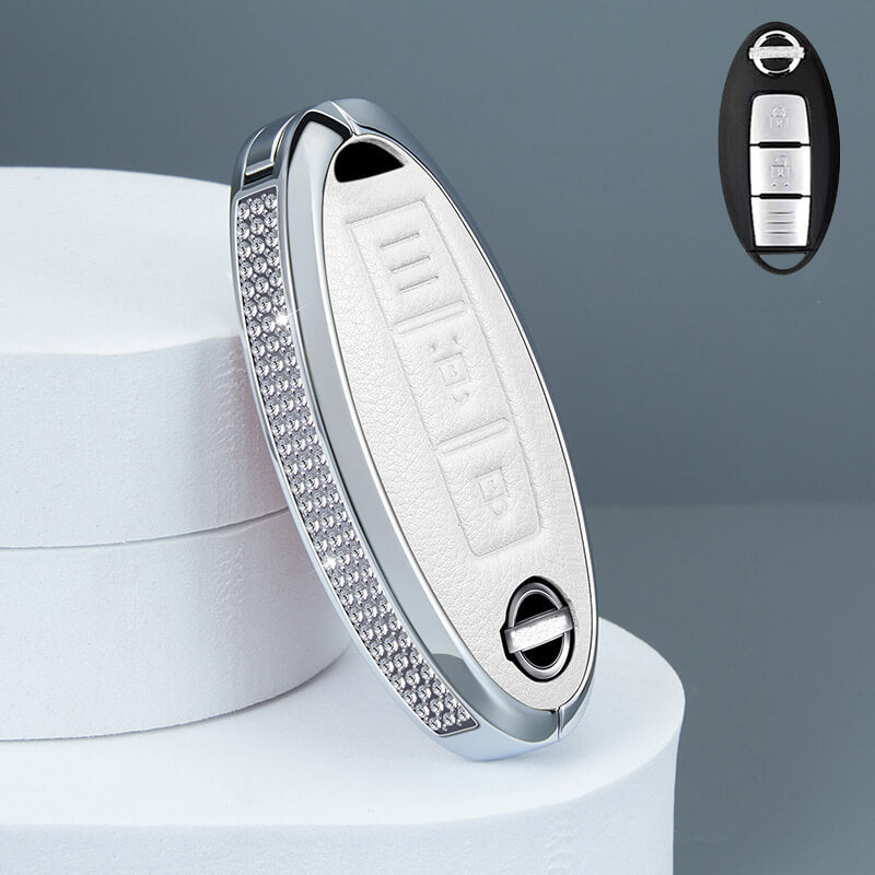 【日産】ビジューストーンレザーキーケース〔Aタイプ〕