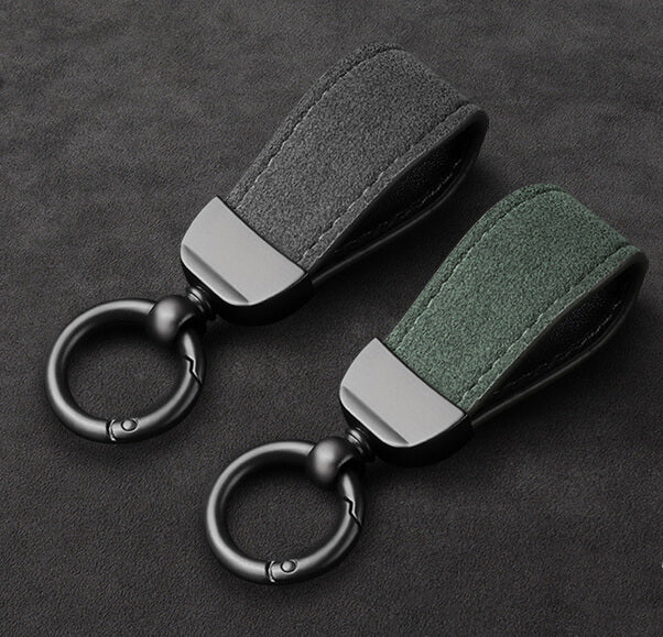 クラウン専用【トヨタ】ストラップ付きプレミアムスウェードスマートキーケース〔Eタイプ〕