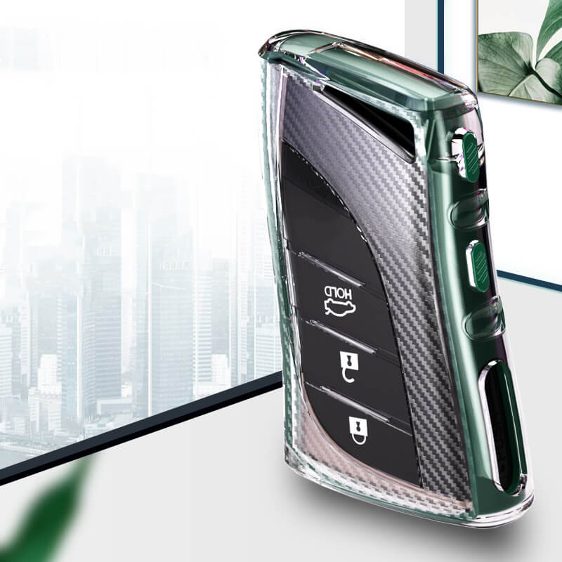 NEW【レクサス】カラフルクリアカバーキーケース 〔Aタイプ〕