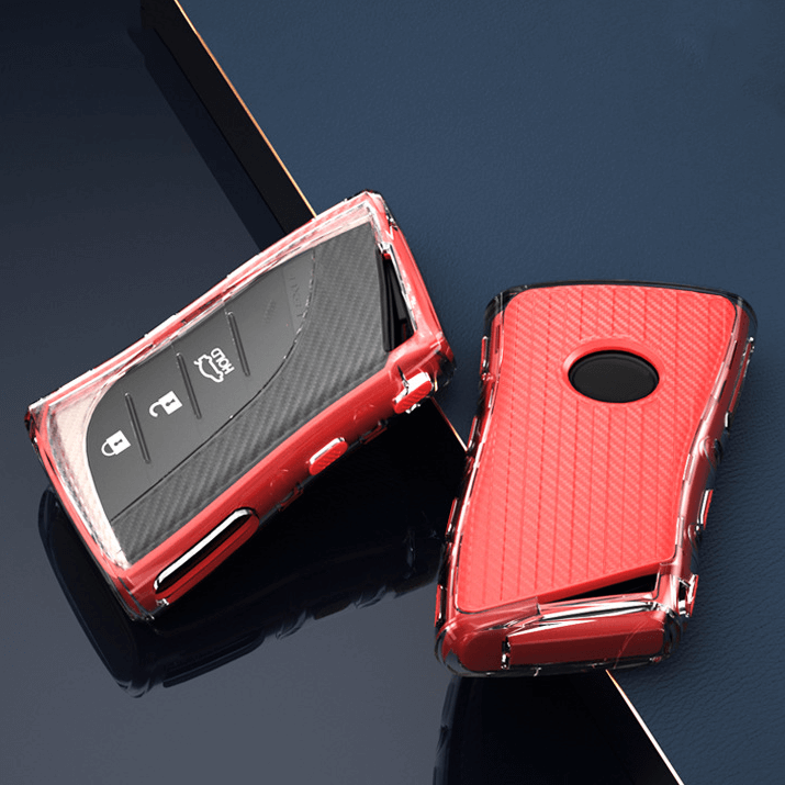 NEW【レクサス】カラフルクリアカバーキーケース 〔Aタイプ〕