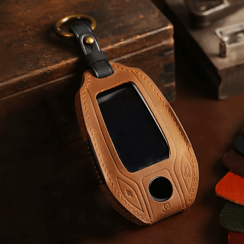 【BMW】シックカラーレザーディスプレイキーケース〔Cタイプ〕