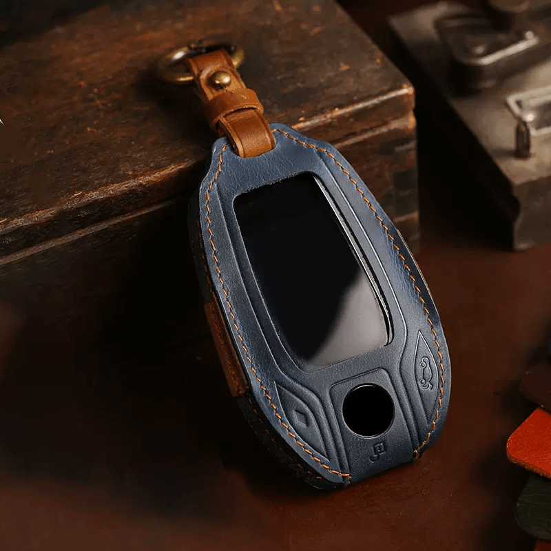 【BMW】シックカラーレザーディスプレイキーケース〔Cタイプ〕