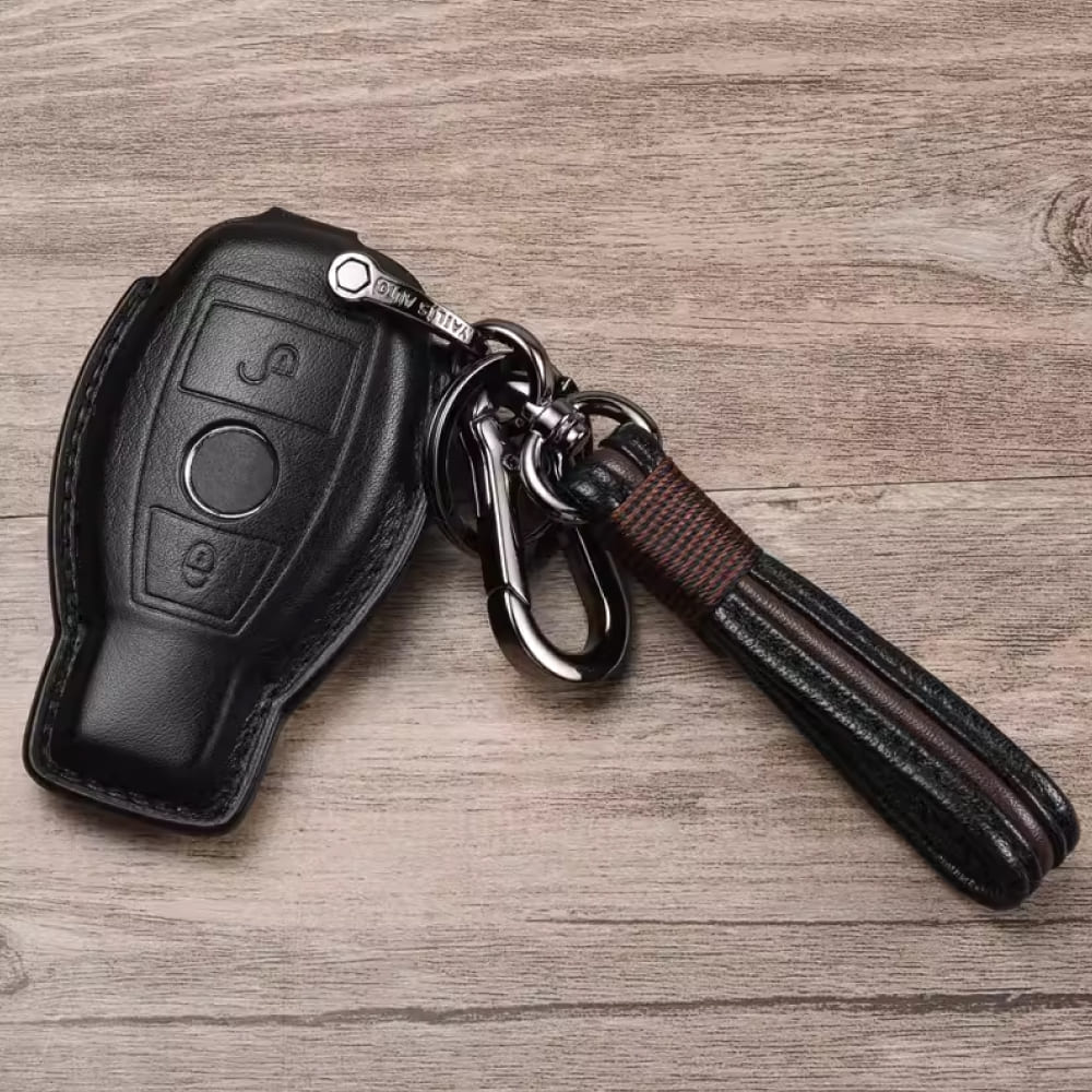 【ベンツ】レザーストラップスマートキーケース〔Cタイプ〕