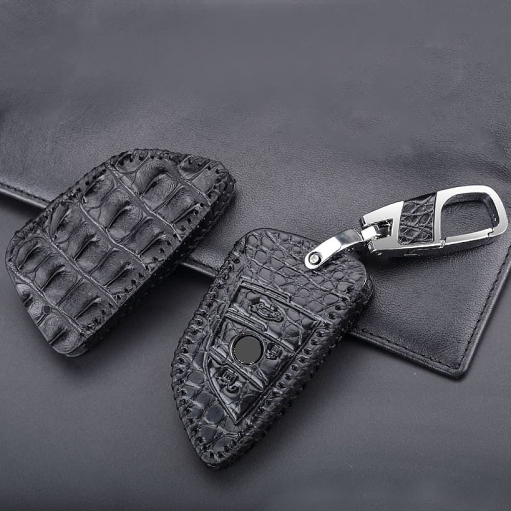 【BMW】バックル付きクロコデザインスマートキーケース〔Aタイプ〕