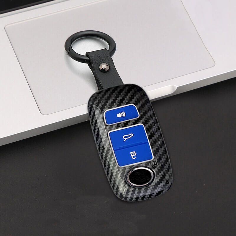 NEW【ダイハツ】キーリング付きブラックキーケース 〔Cタイプ〕