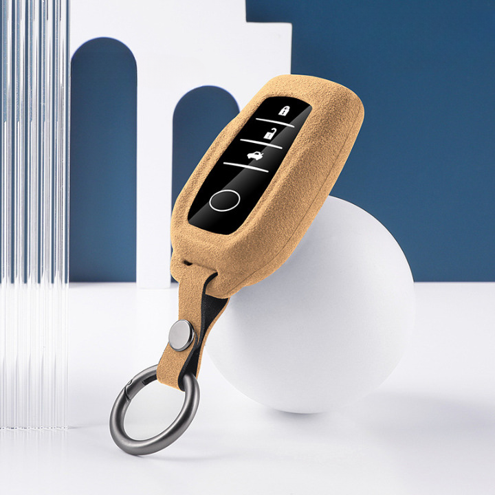 【トヨタ】★人気急上昇中★カラフルスウェードスマートキーケース【カラバリ11色】〔Eタイプ〕