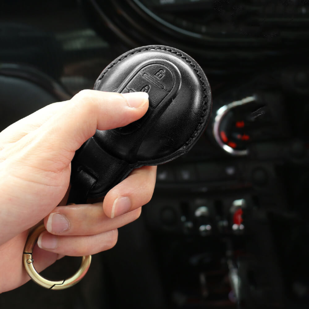 【MINI】ミニマルレザースマートキーケース〔Aタイプ〕