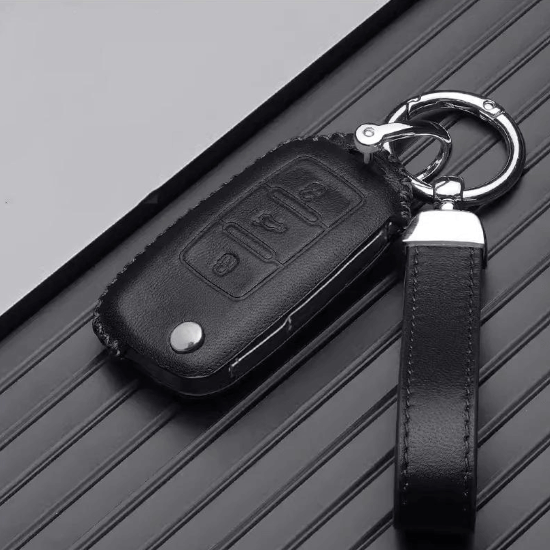 【フォルクスワーゲン】クラシカルデザインレザーキーケース Volkswagen〔Dタイプ〕