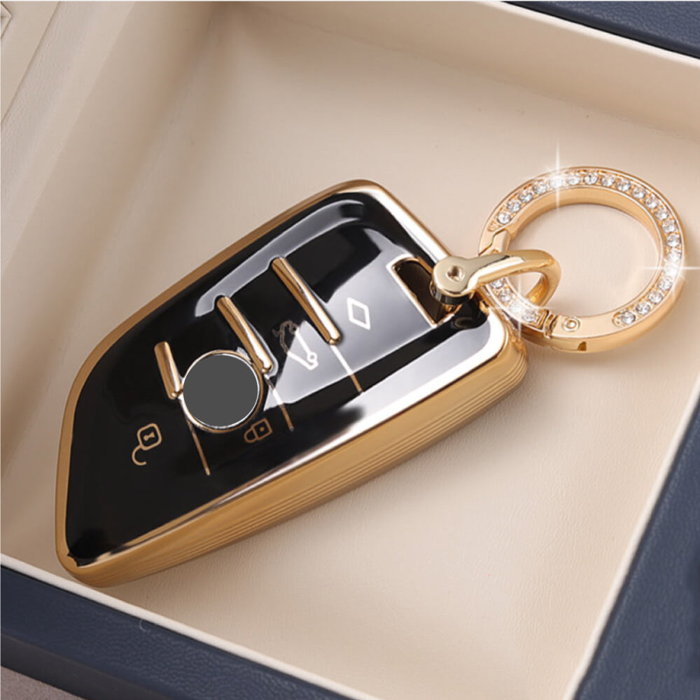 【BMW】キーリング付きスマートキーケース〔Aタイプ〕