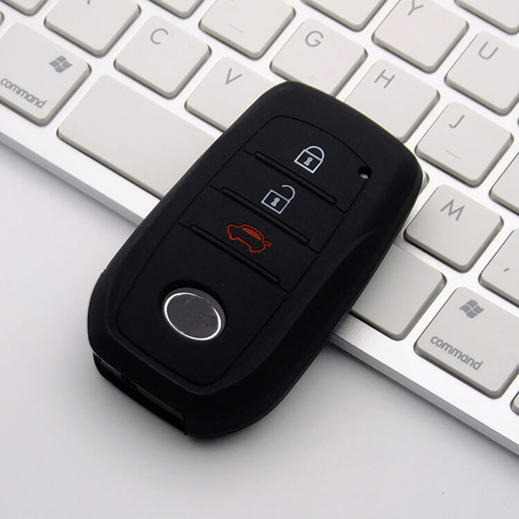 【トヨタ】ミニマルデザインシリコンスマートキーケース〔Eタイプ〕