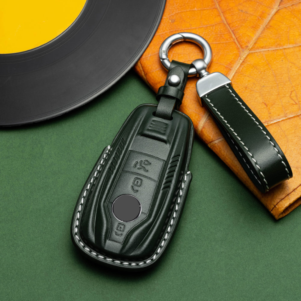 【ベンツ】レザーストラップスマートキーケース〔Bタイプ〕