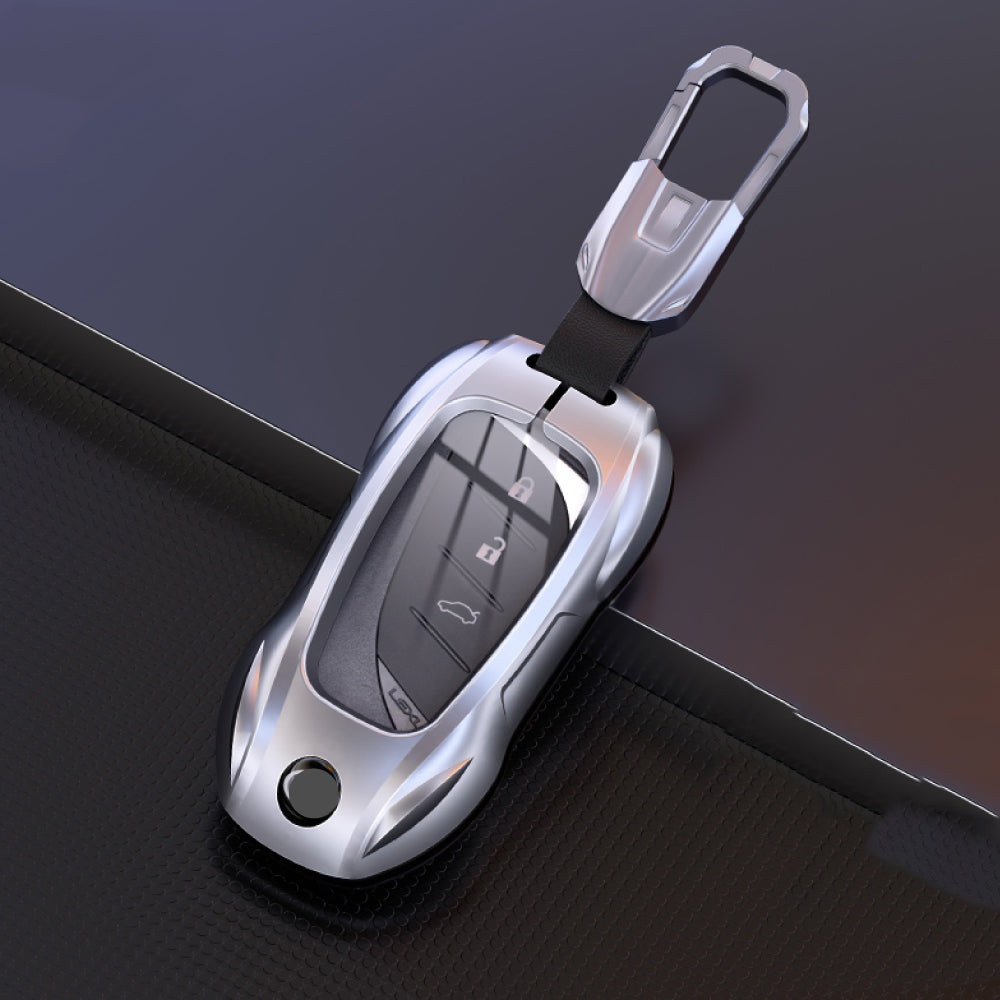 【レクサス】窓付きメタリックスマートキーケース〔Aタイプ〕