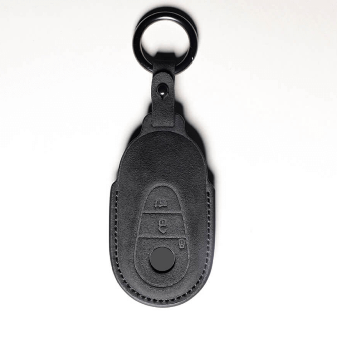 【ベンツ】キーリング付きスウェードキーケース〔Aタイプ〕