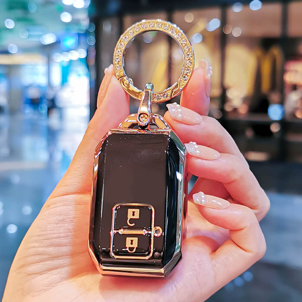 【スズキ】新型スイフト発売記念特価！キーリング付エレガントスマートキーケース〔Bタイプ〕