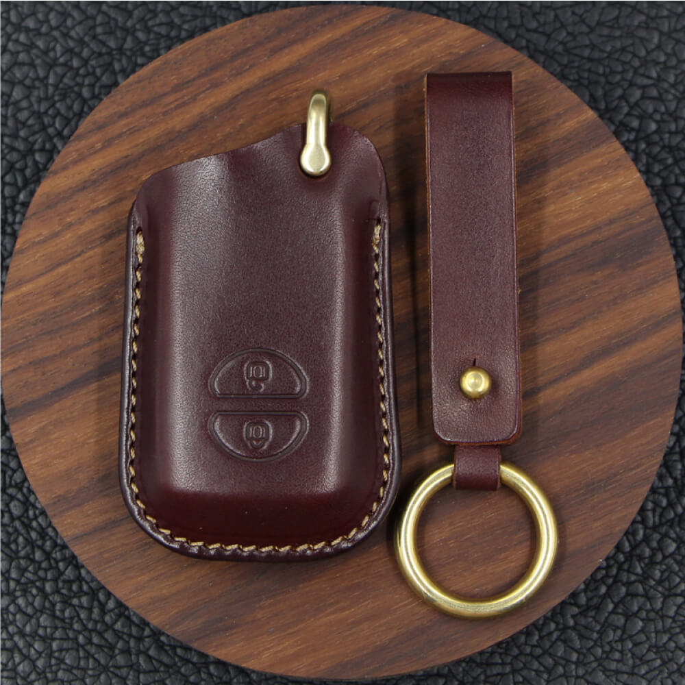 【トヨタ】レザースマートキーケース〔Cタイプ〕