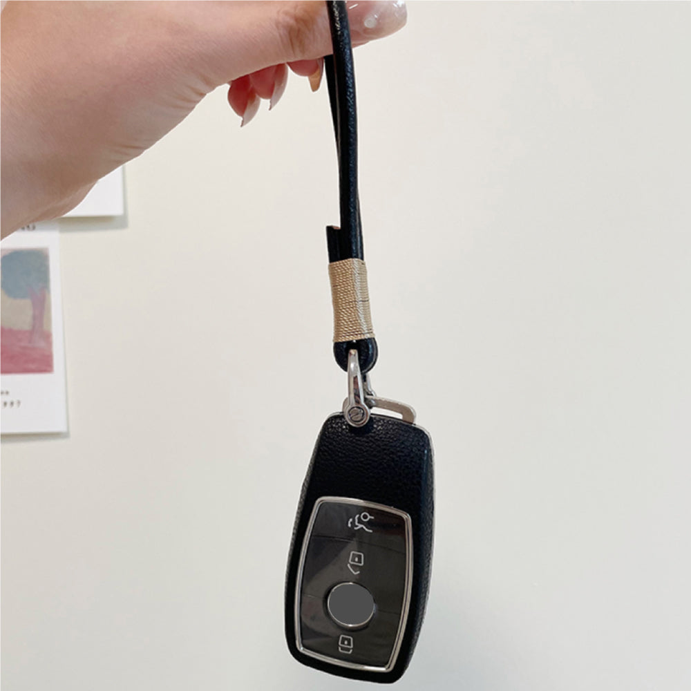 【ベンツ】レザーストラップスマートキーケース〔Bタイプ〕