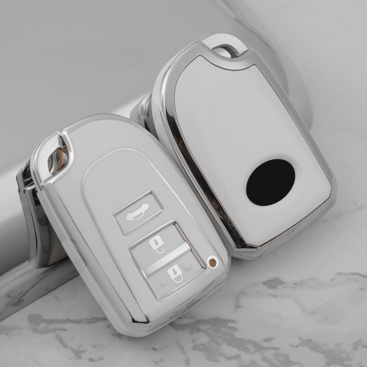 【トヨタ】シンプルモノクロスマートキーケース【ハイエース】