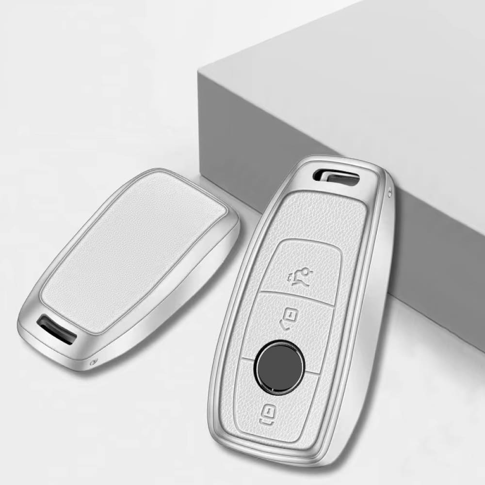 【ベンツ】レザーメタリックスマートキーケース〔Bタイプ〕