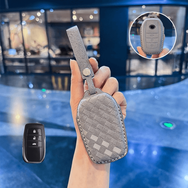 【トヨタ】モダンクラシックスウェードキーケース〔Eタイプ〕