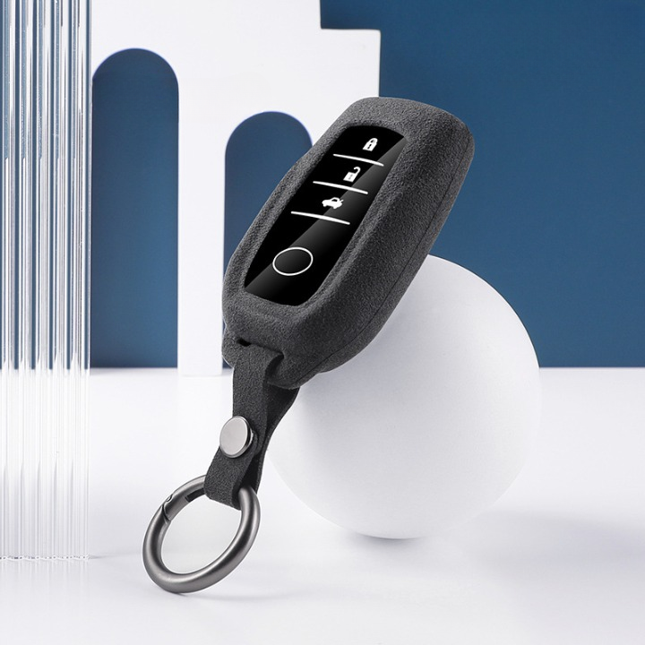 【トヨタ】★人気急上昇中★カラフルスウェードスマートキーケース【カラバリ11色】〔Eタイプ〕