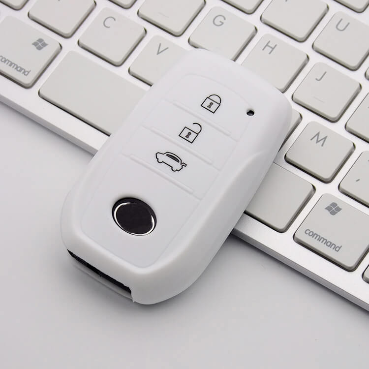 【トヨタ】ミニマルデザインシリコンスマートキーケース〔Eタイプ〕