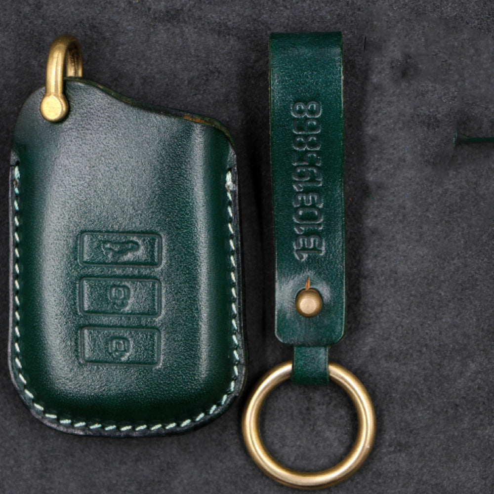 【レクサス】カスタムナンバー可！レザースマートキーケース〔Bタイプ〕