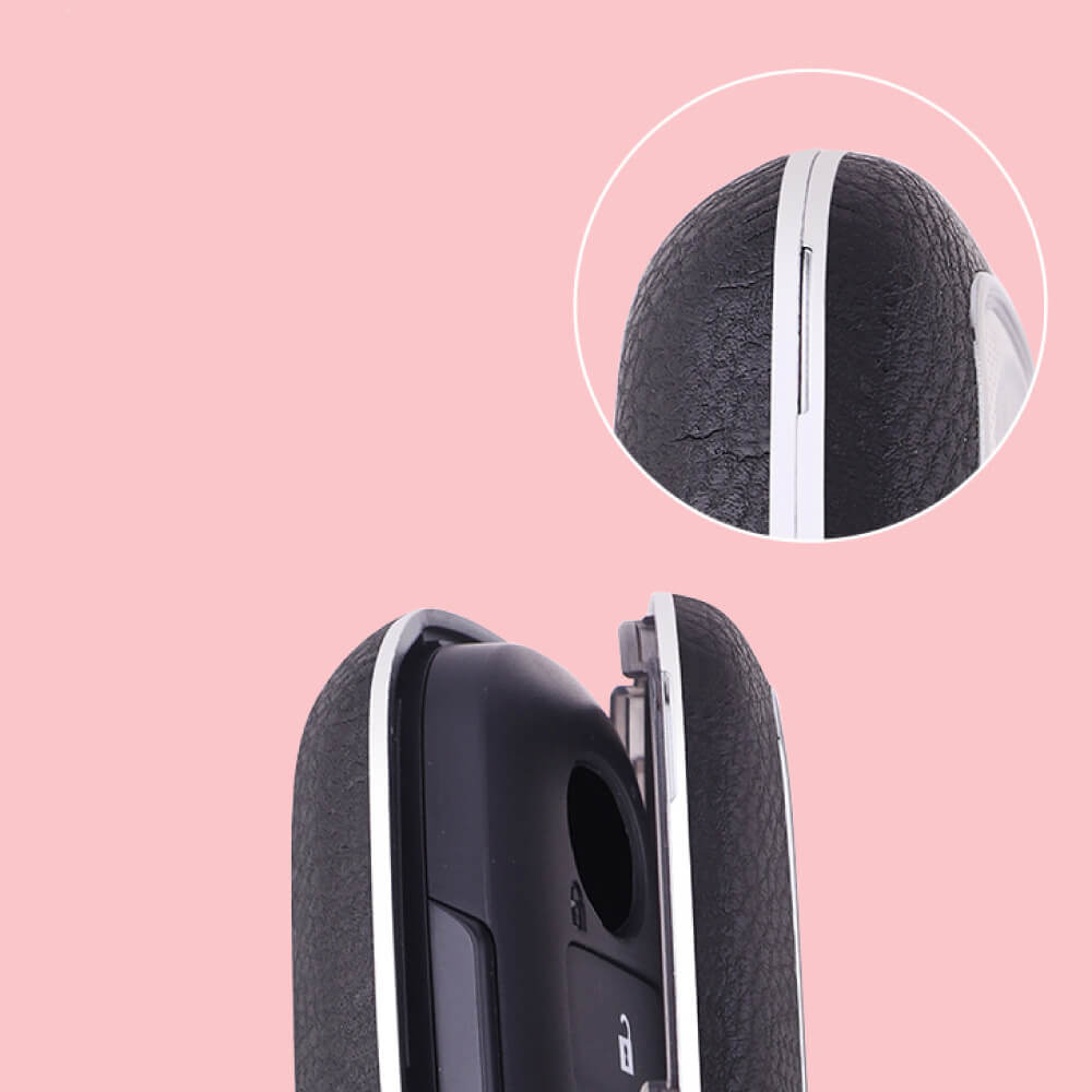 【ダイハツ】 窓付きレザースマートキーケース〔Cタイプ〕