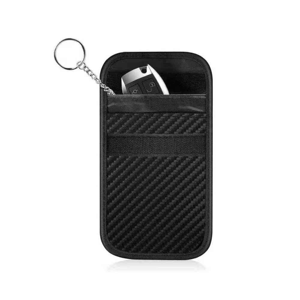 【全車種】RFID防止リレーアタック対策フック付財布型キーケース