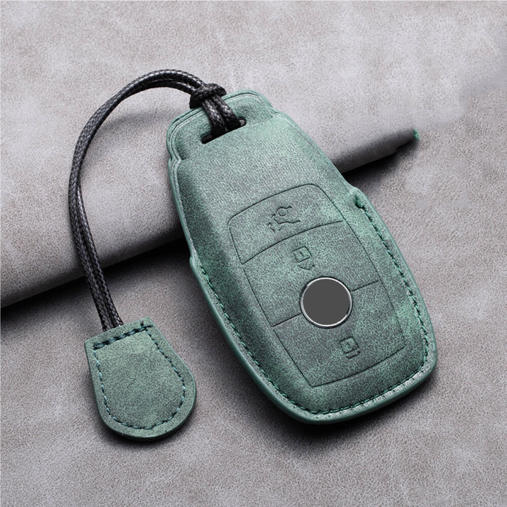 【ベンツ】スエードストラップ付きスマートキーケース〔Bタイプ〕