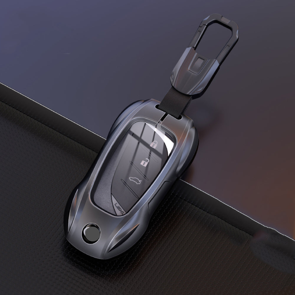 【レクサス】窓付きメタリックスマートキーケース〔Aタイプ〕