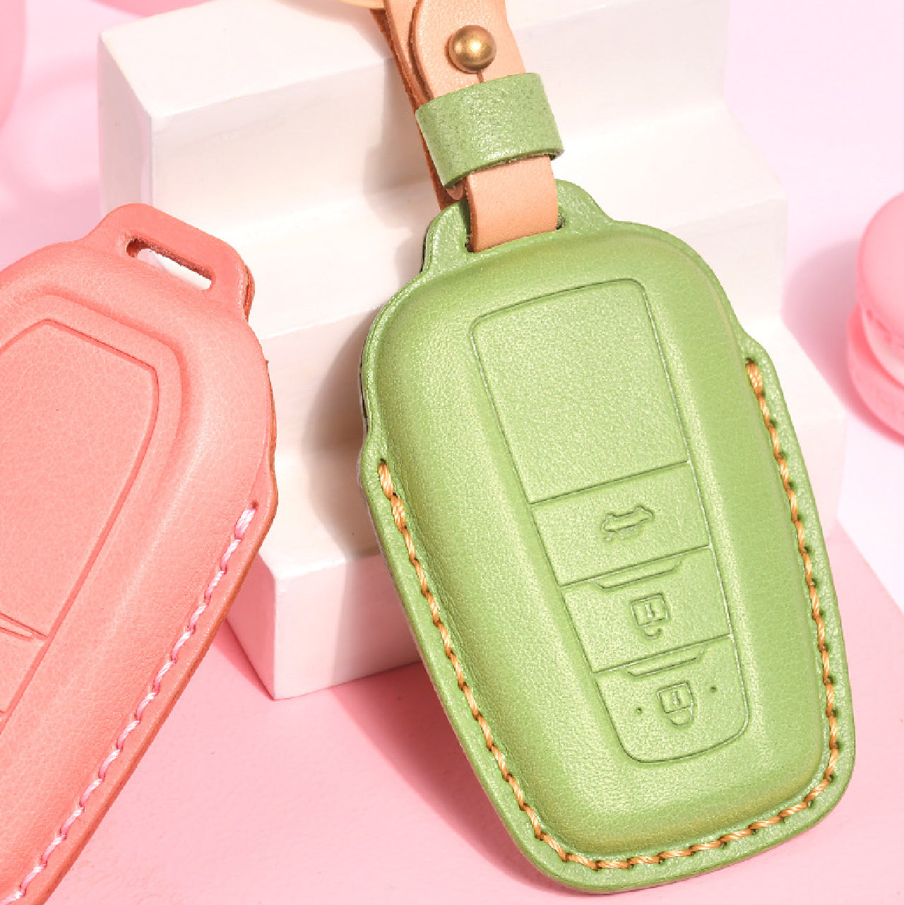 【トヨタ】パステルスマートキーケース〔Fタイプ〕