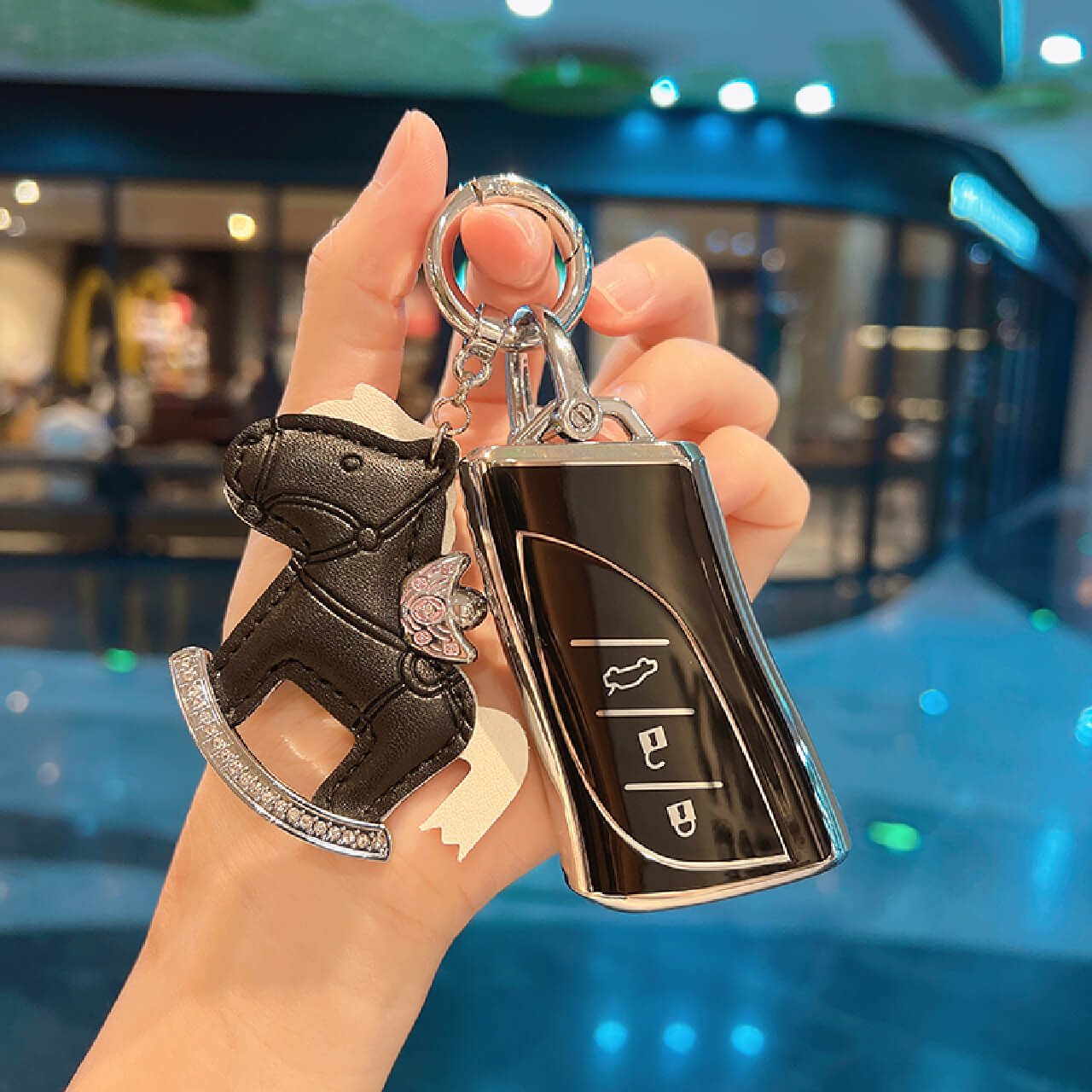 【レクサス】ラグジュアリーストラップスマートキーケース〔Aタイプ〕