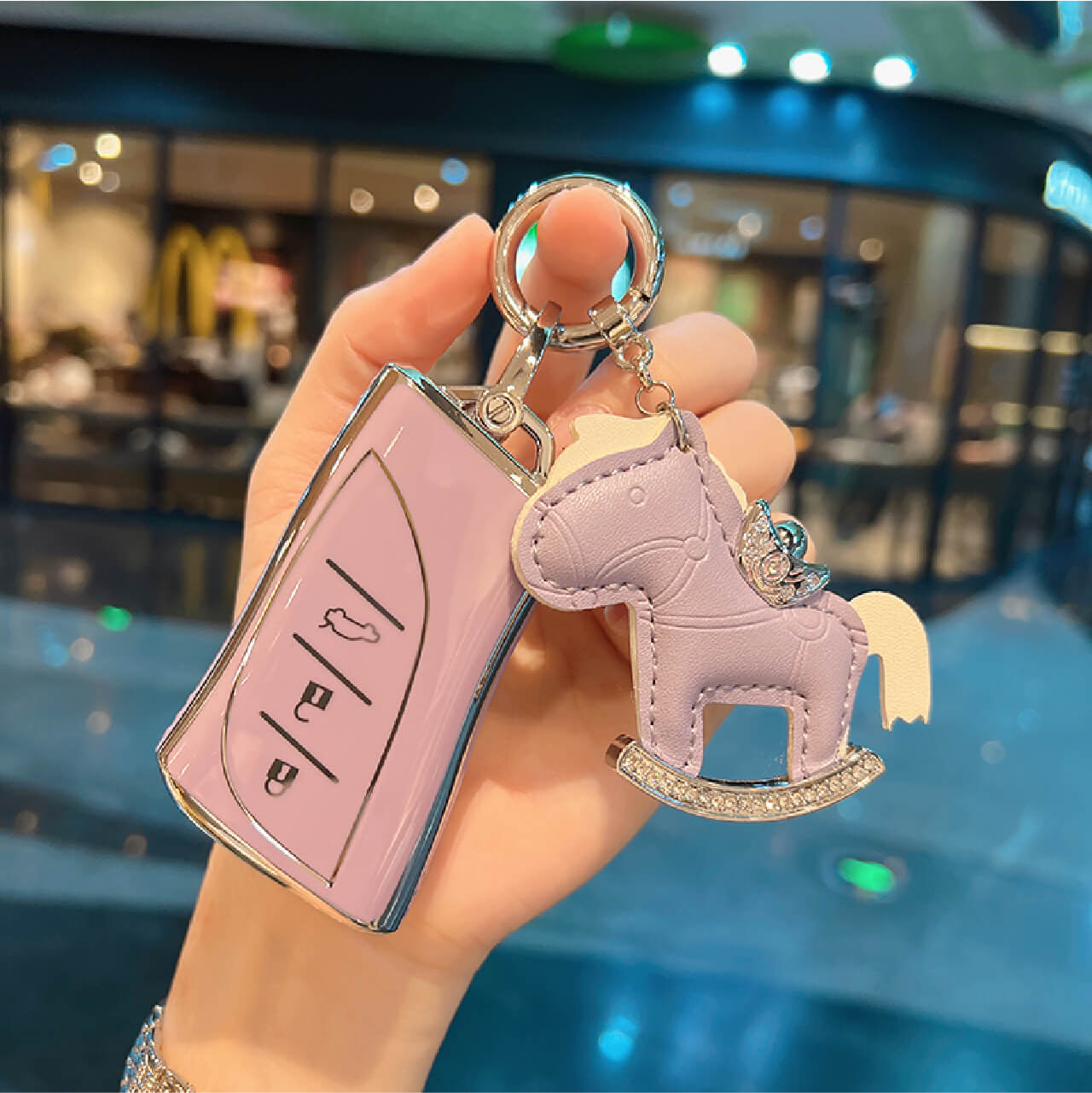 【レクサス】ラグジュアリーストラップスマートキーケース〔Aタイプ〕