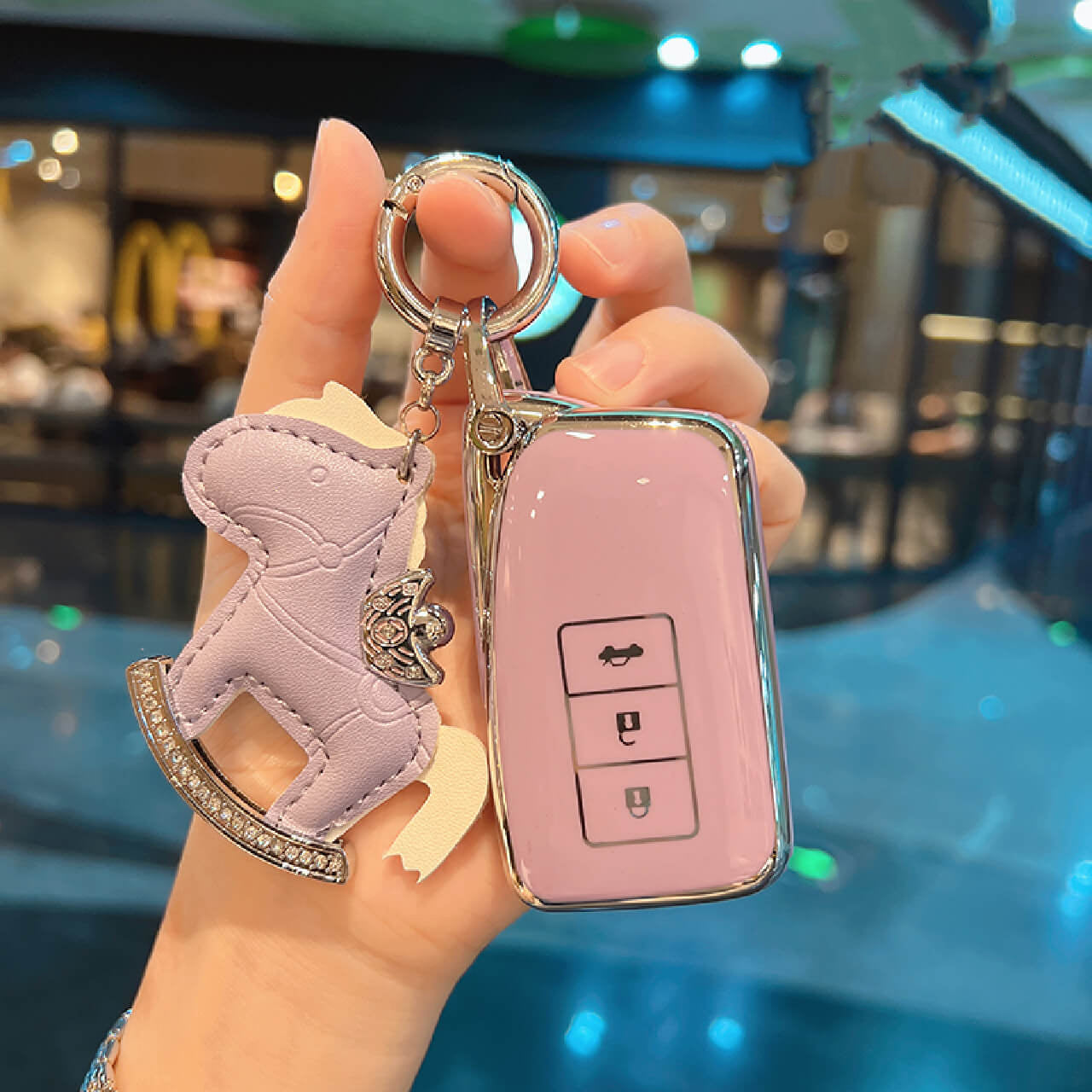 【レクサス】ラグジュアリーストラップスマートキーケース〔Bタイプ〕