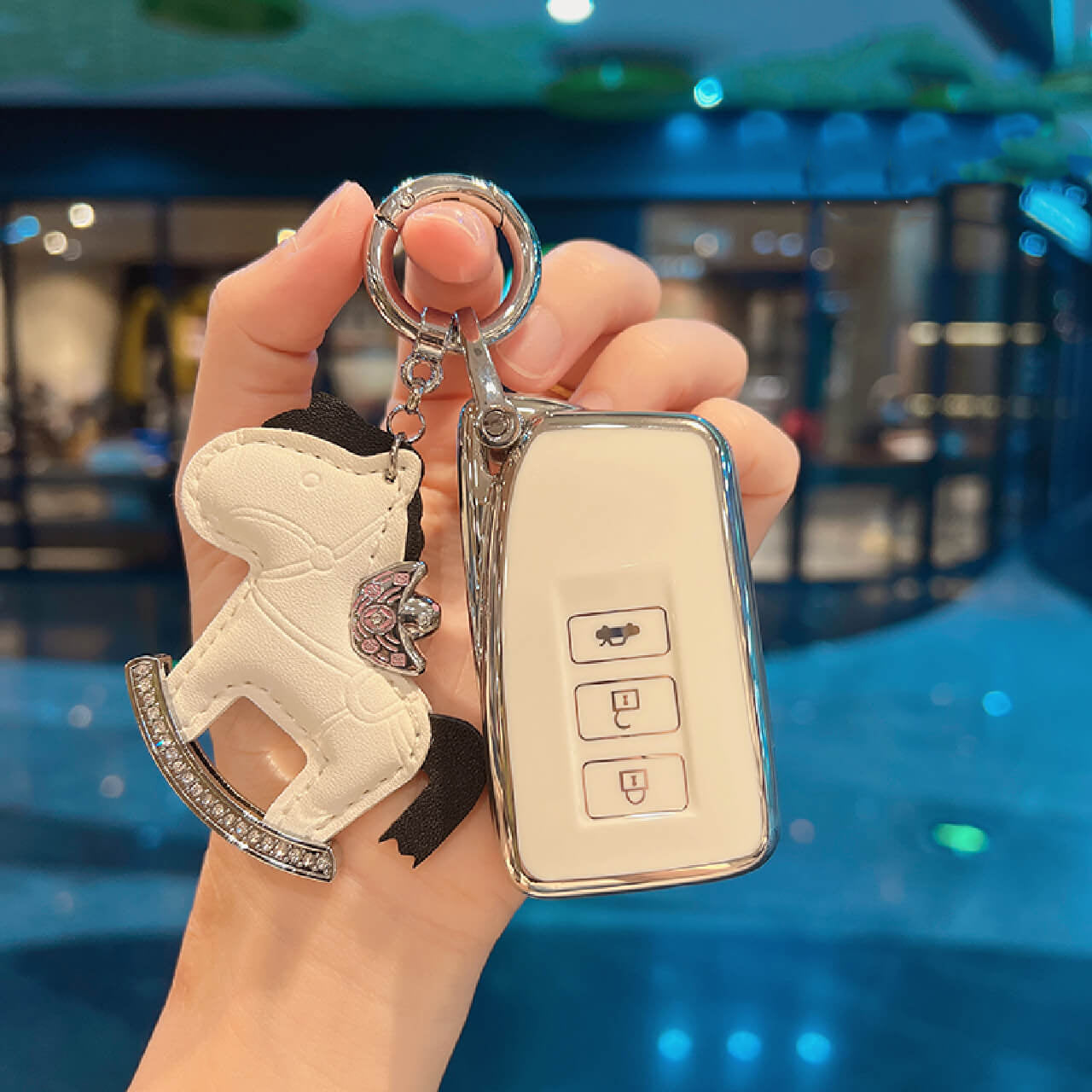 【レクサス】ラグジュアリーストラップスマートキーケース〔Bタイプ〕