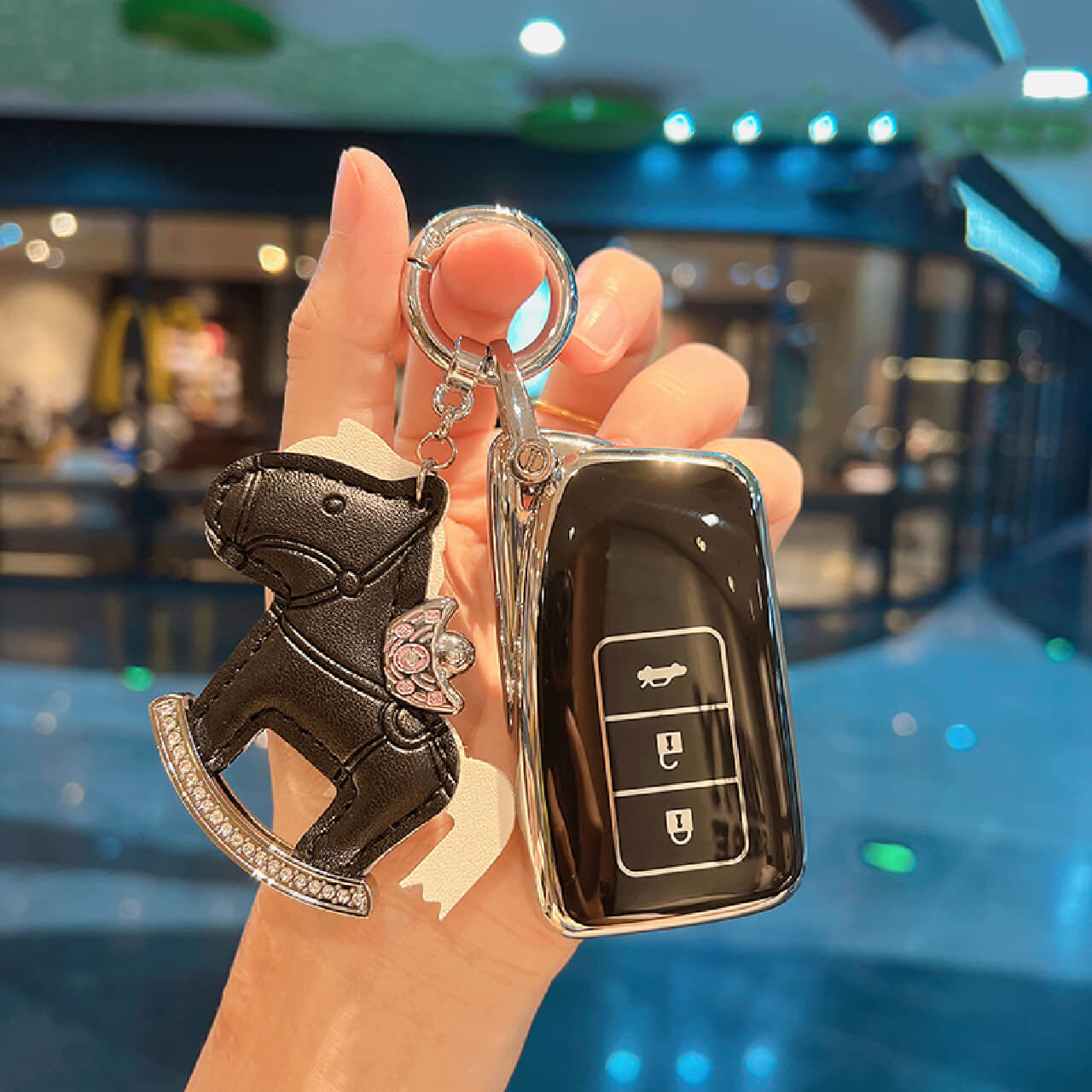 【レクサス】ラグジュアリーストラップスマートキーケース〔Bタイプ〕