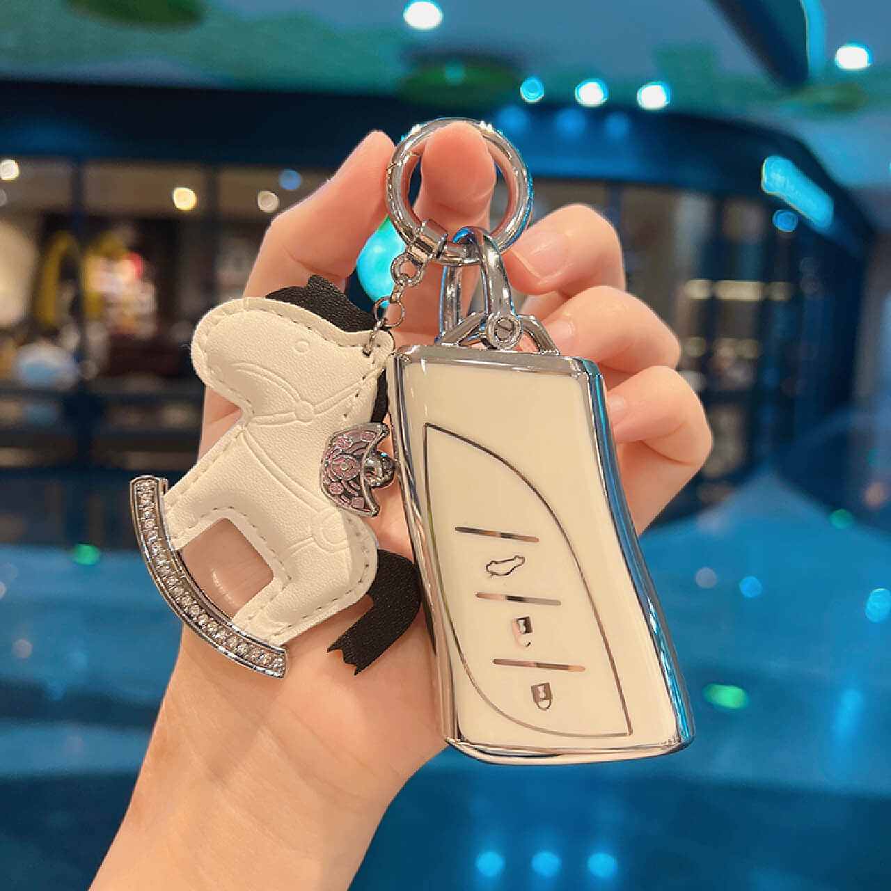 【レクサス】ラグジュアリーストラップスマートキーケース〔Aタイプ〕