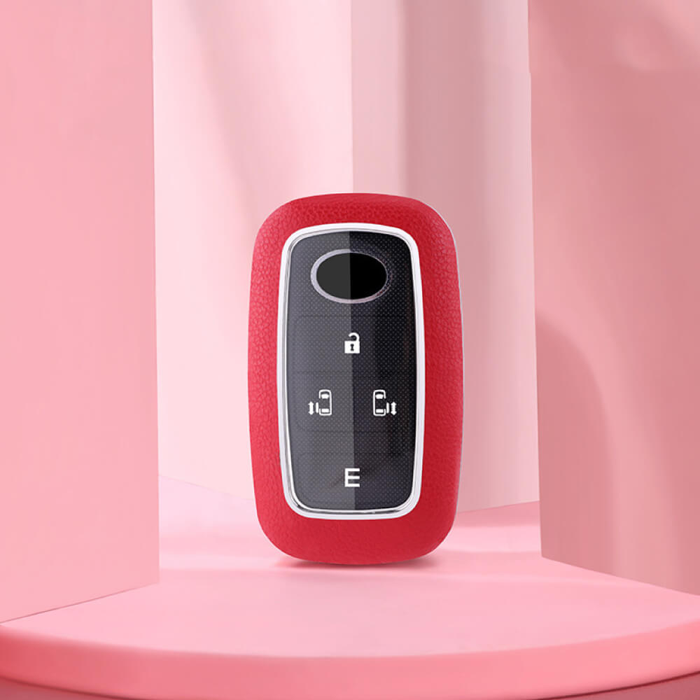 【ダイハツ】 窓付きレザースマートキーケース〔Cタイプ〕