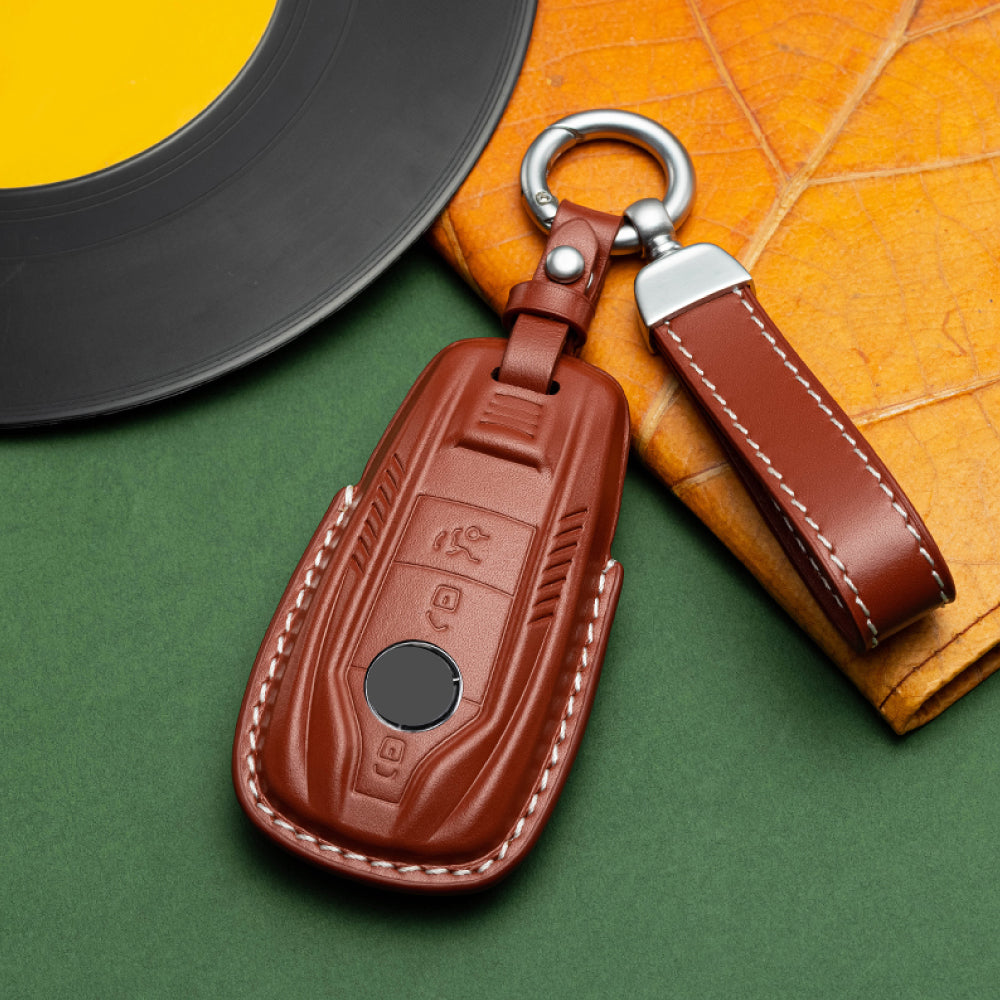 【ベンツ】レザーストラップスマートキーケース〔Bタイプ〕