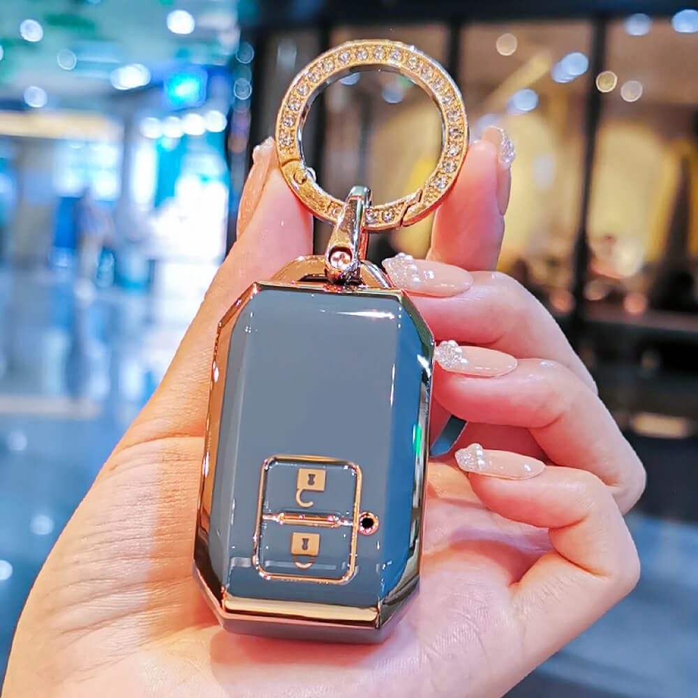 【スズキ】新型スイフト発売記念特価！キーリング付エレガントスマートキーケース〔Bタイプ〕